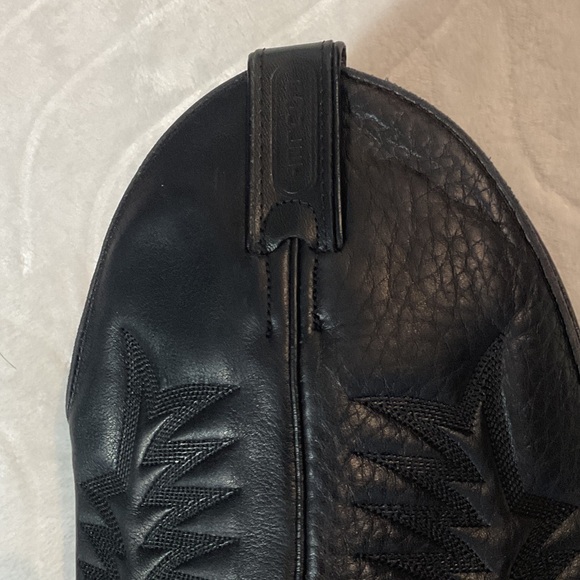 Deerskin soft leather cowboy boots - Picture 2 of 5